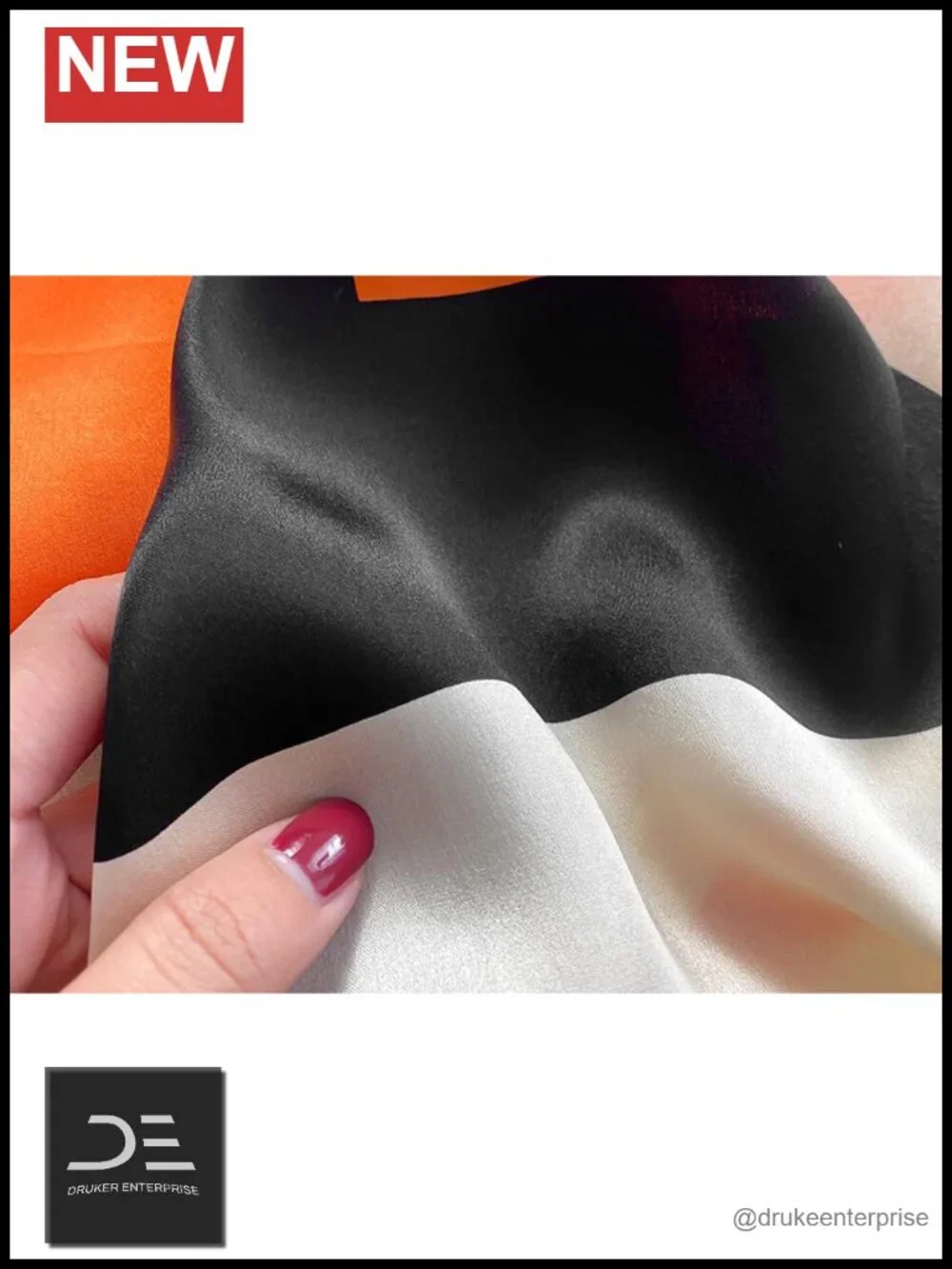 Mulberry Silk Fashion Scarf Square 21x21 Lightweight Breathable Versatile Hair